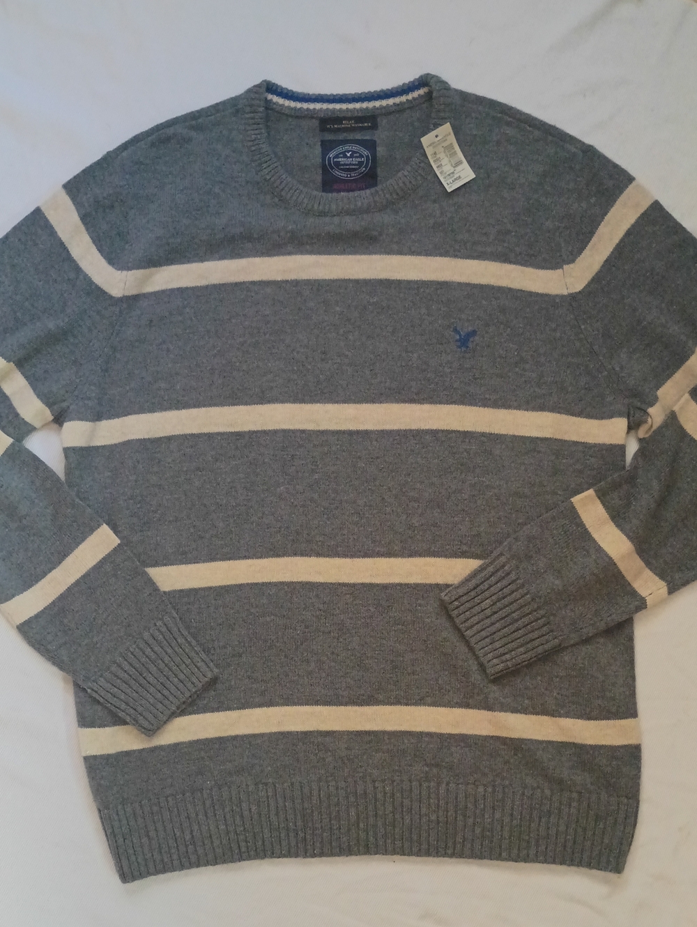 NWT American Eagle Men's Crew Neck Blend Sweater